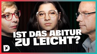 Ist das Abitur zu leicht Schülerin vs Lehrer  DISKUTHEK [upl. by Eceer]