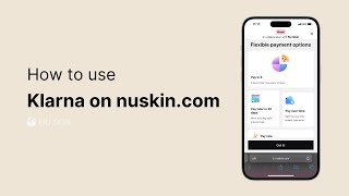 How to use Klarna on nuskincom CA [upl. by Noman]