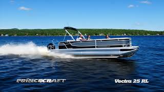 Princecraft  Vectra 25 RL 2023 ponton  pontoon [upl. by Ylimme483]