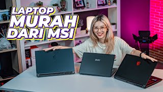 LAPTOP MURAH TERBAIK DI KELASNYA  MSI MODERN 14 GF63 CYBORG 15 SIKAT [upl. by Kcirrad]