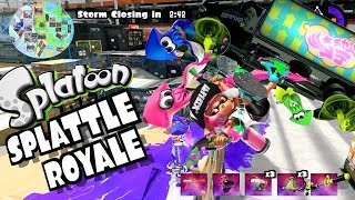 SPLATTLE ROYALE Splatoon Battle Royale Concept [upl. by Annekam]