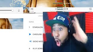 DJ Akademiks Reaction When He Found Out Drake Was On AstroWorldSicko Mode [upl. by Johppah]