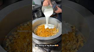 Full Making of Veg Biryani😳🥵 Indian Street Food [upl. by Eelra196]