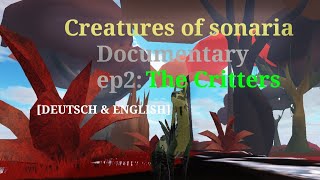 Creatures of sonaria Documentary ep2 The Critters DEUTSCH amp ENGLISH cos roblox [upl. by Huldah]