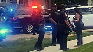 Inkster Police Got Residents Heated Trying to Arrest Suspect WNo WarrantNo Response [upl. by Miarzim]