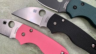 Spyderco Lil Native Wharncliffe – full grip for a tiny blade on an excellent slicer [upl. by Adaminah385]