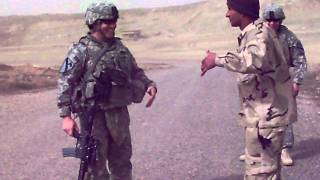 Funny American Soldiers vs Iraqi soldiers dance off [upl. by Lleznol]