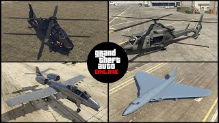 How to Customize ANY Aircraft in GTA Online Plane Helicopter How to sell Aircraft in GTA 5 Online [upl. by Kameko]