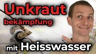 Sonderegger AG  Unkrautbekämpfung mit Heisswasser  ImmoTrainer Hauswart Wetzikon [upl. by Rema]