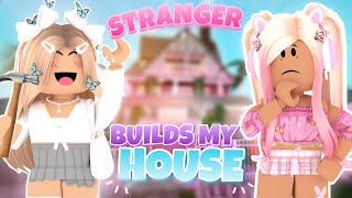 strangers on omegle build my bloxburg house [upl. by Yesnik]