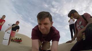 GoPro  Sandboarding amp Dune Buggy Riding in Huacachina Peru [upl. by Euphemie674]