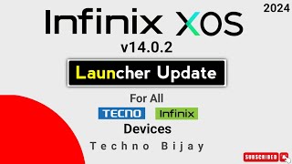 XoS 14 New System Launcher Update For all Tecno amp Infinix [upl. by Milano]