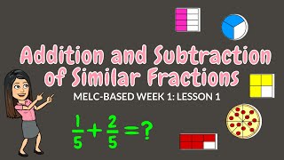 ADDITION amp SUBTRACTION OF SIMILAR FRACTIONS  Grade 6 [upl. by Eaner]