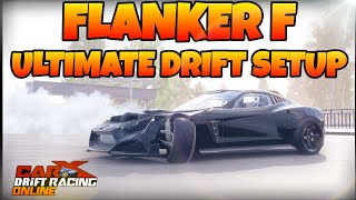 Best Flanker F Ultimate Drift Setup  CarX Drift Racing Online PS4 [upl. by Auroora13]