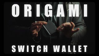 Origami Switch Wallet  FREE Mentalism Tool [upl. by Cyndia]