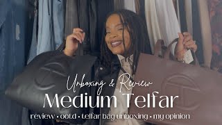 Telfar Bag Unboxing and Review [upl. by Shreeves481]