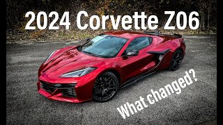 2024 Corvette Z06  What changed for 2024  FULL Walk Around and Review [upl. by Fulvia426]