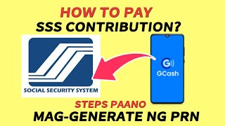 HOW TO PAY SSS CONTRIBUTION VIA GCASH  HOW TO GENERATE SSS PRN PAYMENT REFERENCE NUMBER BabyDrewTV [upl. by Elamef978]