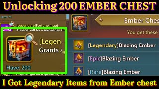 Unlock 200 EMBER Chest in Lords Mobile See all Chest items in Video lordsmobile lordmobile [upl. by Endora]