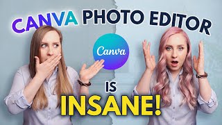 Canva Photo Editing Tutorial  How To Edit Photos On Canva 2023 📸 [upl. by Antonietta]