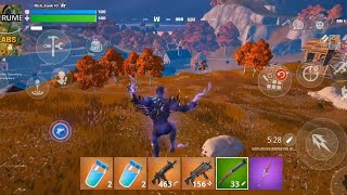 Fortnite mobile GeForce now solo gameplay [upl. by Iphlgenia404]