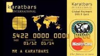 How to get a Karatbars Mastercard [upl. by Yecac]