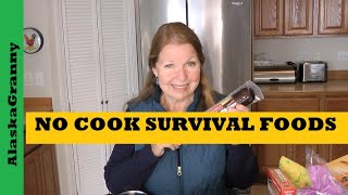 No Cook Survival FoodBest Value Emergency Foods Stockpile [upl. by Nit]