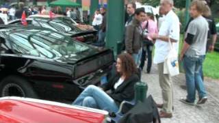 KITT Knight Rider DeLorean  Christine  Dr Mustang 2009 in OberhausenCentro [upl. by Shamma]