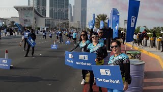 ADNOC Abu Dhabi Marathon 2022 │ Mamba Riders [upl. by Nosahc]