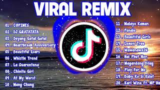 NEW TIKTOK VIRAL SONG DANCE REMIX 2021  NONSTOP 1HOUR PARTY MIX  Copines Remix [upl. by Lombardo]