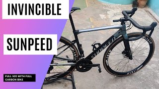 Sunpeed invincible Full carbon bike with full 105 group setl Detail review Tamil cyclesusa🚴csf😳 [upl. by Nicolas]