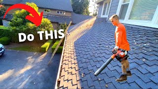 Roof Cleaning 101  How To Clean Any Roof and Gutters [upl. by Assenal]