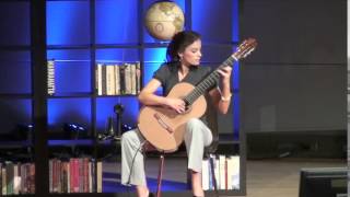 Performance Ana Vidovic at TEDxMidAtlantic 2009 [upl. by Alleirbag3]