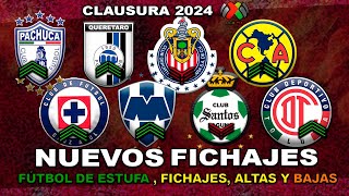 ✅ NUEVOS FICHAJES CONFIRMADOS LIGA MX CL2024  CHICOTE CALDERÓN AL AMÉRICA HAROLD A MONTERREY [upl. by Natala]