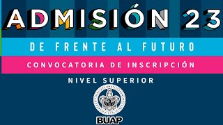 ✅CONVOCATORIA OFICIAL DE INSCRIPCIÓN A LICENCIATURAS  ADMISIÓN BUAP 2023  TORETO1309 [upl. by Pansie]