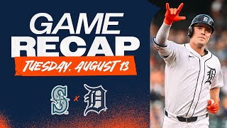 Game Highlights Tigers Put Up 15 Runs in Series Opener Against the Mariners  8132024 [upl. by Gemina]