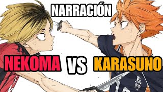 KARASUNO VS NEKOMA  ESTO PASARA EN LA PELÍCULA  HAIKYUU MANGA NARRADO [upl. by Aiz]