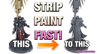 Become a Stripper How to strip your miniatures FAST and EASY [upl. by Aicenek]