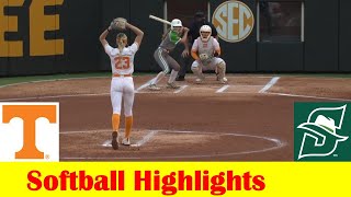 Stetson vs 8 Tennessee Softball Game Highlights March 2 2024 [upl. by Elson]