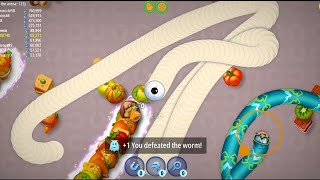 worms zon io Big Snake sap wala GAME [upl. by Silin]