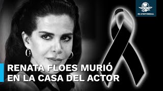 Muere la actriz Renata Flores participó en telenovelas como quotRosa Salvajequot y quot¡Vivan los niños [upl. by Arthur368]