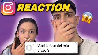 REACTION AI DIRECT DELLA MIA RAGAZZA hot [upl. by Sanborn]