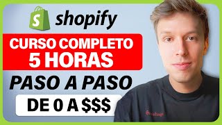 Curso GRATIS De Shopify Dropshipping  Cómo Crear Una Tienda Online y Ganar Dinero En 2024 [upl. by Vona]