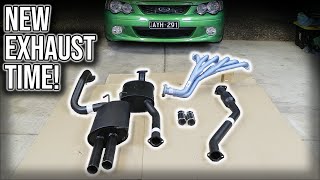 Exhaust Extractors and Cat Upgrade  Basic Barra Performance Mods Pt 3 [upl. by Ibloc]