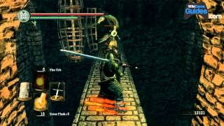 Dark Souls Walkthrough  Dark Souls Guide  Sens Fortress Killing the Firebomb Giant to the Iron Giant Part 052 [upl. by Faden]