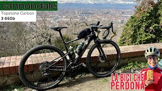 Cannondale Topstone Carbon 3 650b La bici che perdona [upl. by Faunie93]