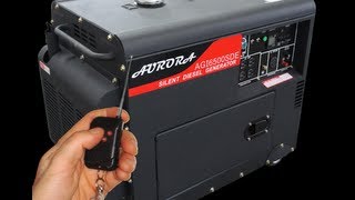 Aurora Generator Review  Silent Diesel Generator [upl. by Kitrak]