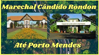 Marechal Cândido Rondon para Porto Mendes [upl. by Bergess]