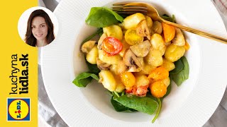 Gnocchi s avokádovou omáčkou 🥑  Beautifood  Kuchyňa Lidla [upl. by Parnas]