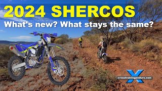 New 2024 Sherco two stroke and four stroke models preview ︱Cross Training Enduro [upl. by Ori]